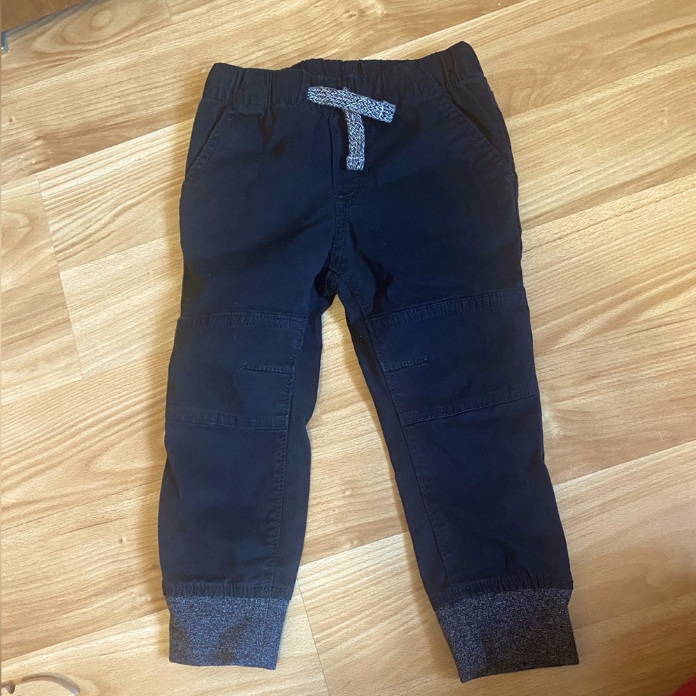 Boys Black Joggers